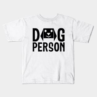 Dog Person Kids T-Shirt